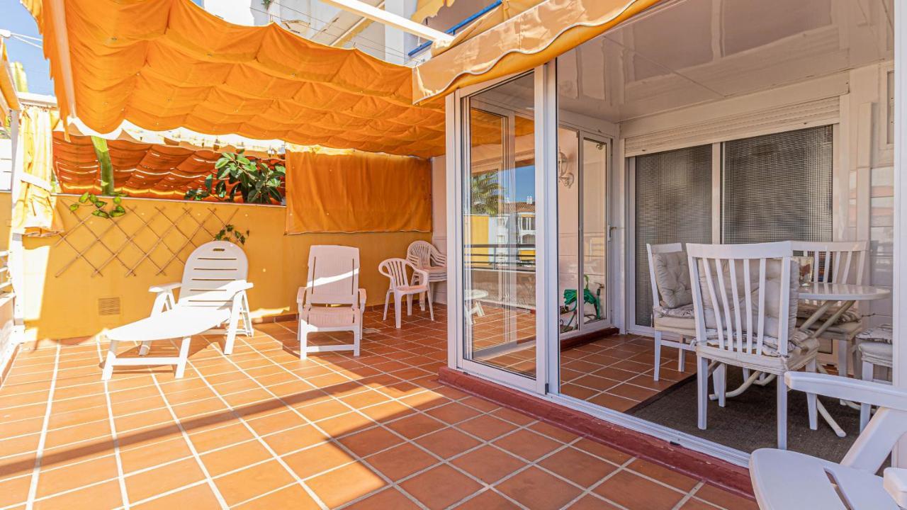 797 Holiday Rentals - Piso para 4 con amplia terraza al jardin y al mar Benalmádena Exterior foto