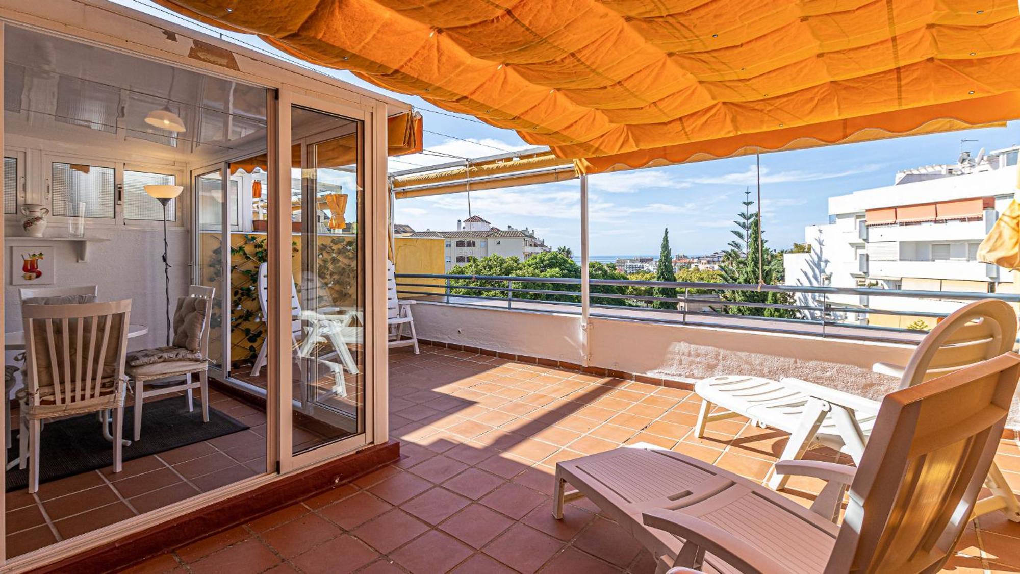 797 Holiday Rentals - Piso para 4 con amplia terraza al jardin y al mar Benalmádena Exterior foto